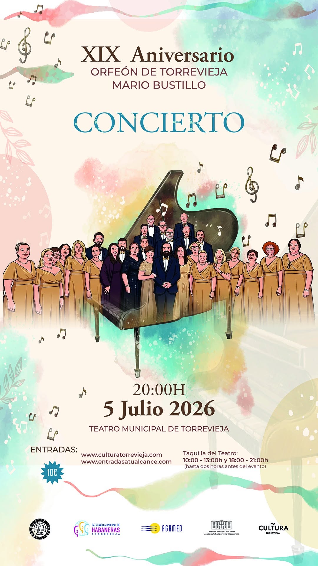 XIX Aniversario Orfeón de Torrevieja Mario Bustillo