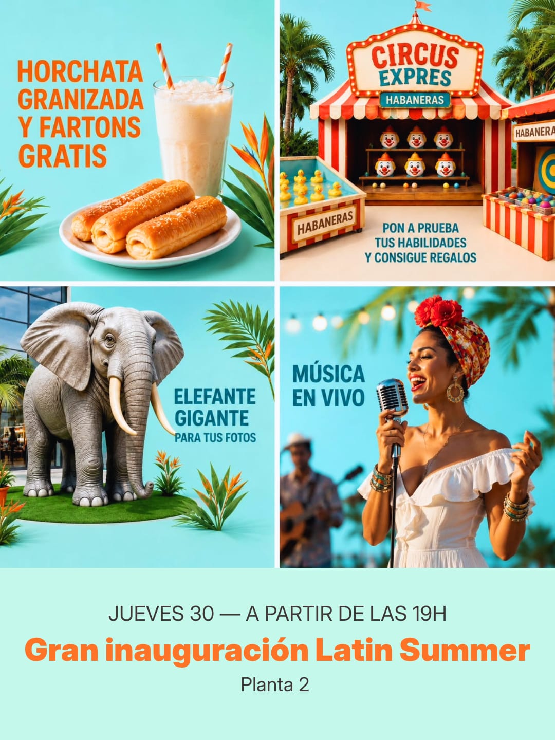 Inauguración oficial de LATIN SUMMER