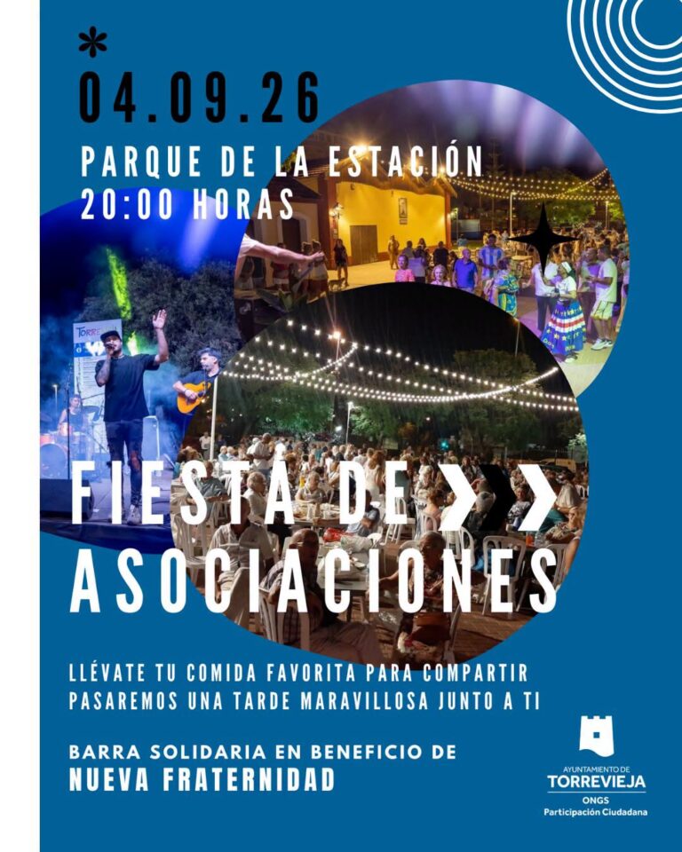 La III Fiesta de las Asociaciones reunirá este viernes en el parque de la estación a más de una veintena de entidades