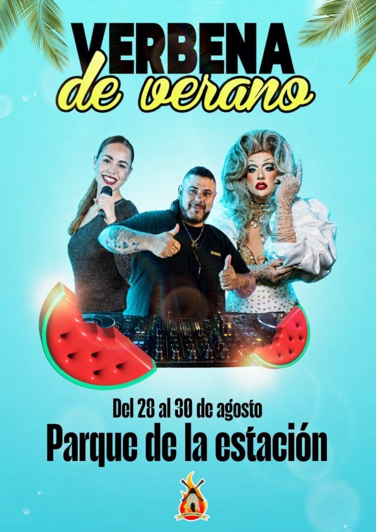 La Hoguera Molinos del Calvario prepara tres días de fiesta y diversión en el Parque de la Estación