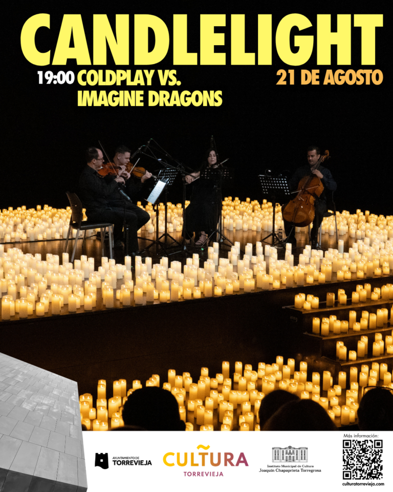 Candlelight y la comedia «Lo que callamos a los 30» protagonizan el fin de semana cultural en Torrevieja