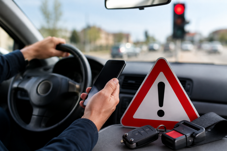 Al volante, estas infracciones pueden costarte puntos del carnet