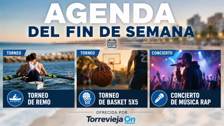 Conciertos, deporte y fiestas: descubre todo lo que podrás disfrutar este fin de semana en Torrevieja