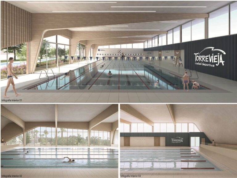 Torrevieja da luz verde a la nueva piscina climatizada de la Ciudad Deportiva con una inversión de 5,5 millones