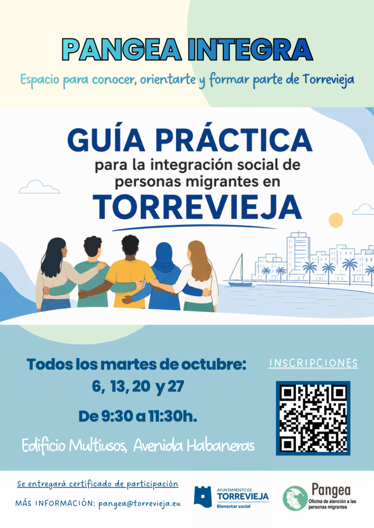 Torrevieja pone en marcha ‘Pangea Integra’ para facilitar la acogida y participación de las personas migrantes