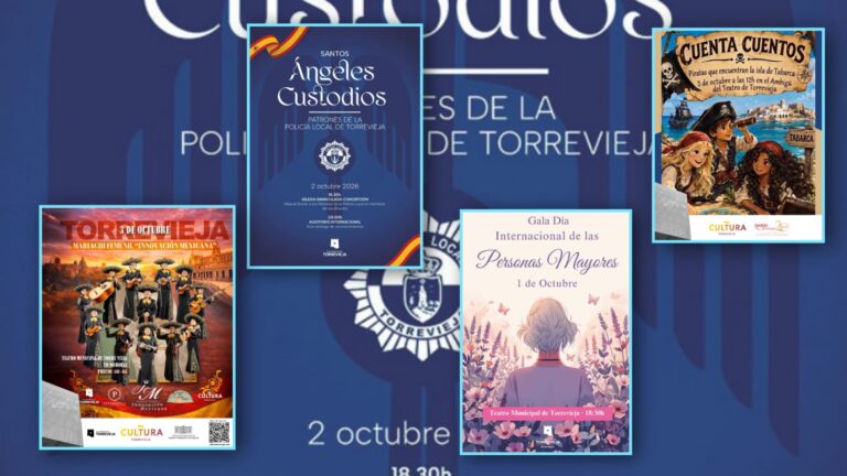 Torrevieja concentra esta semana seis grandes citas culturales y sociales con más de 3.000 espectadores